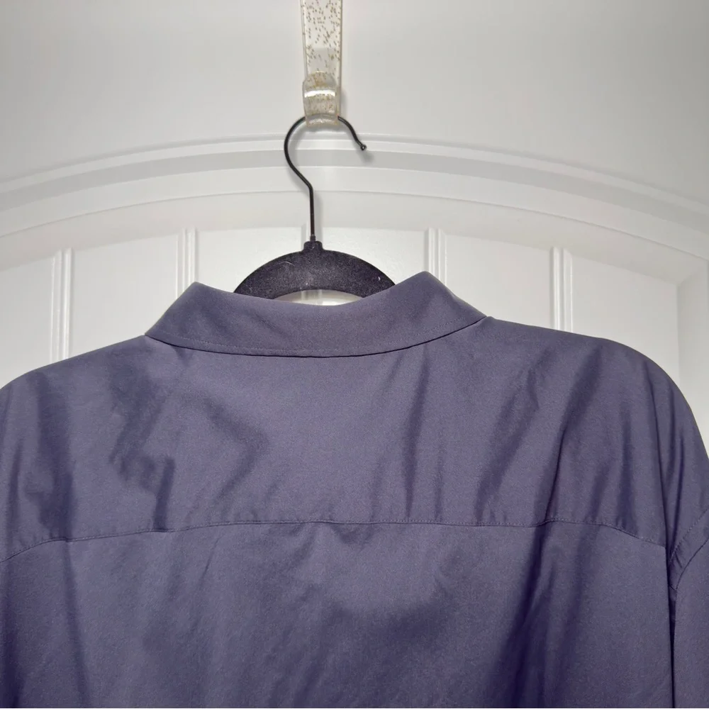 Untuckit XXX-Large Gironde Black Performance Long Sleeve Stretch Button Up Shirt
